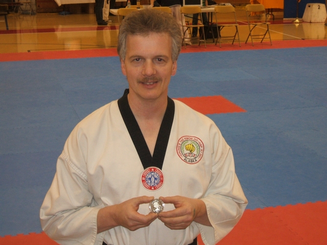Master Ron wins 1st Silver Medal
